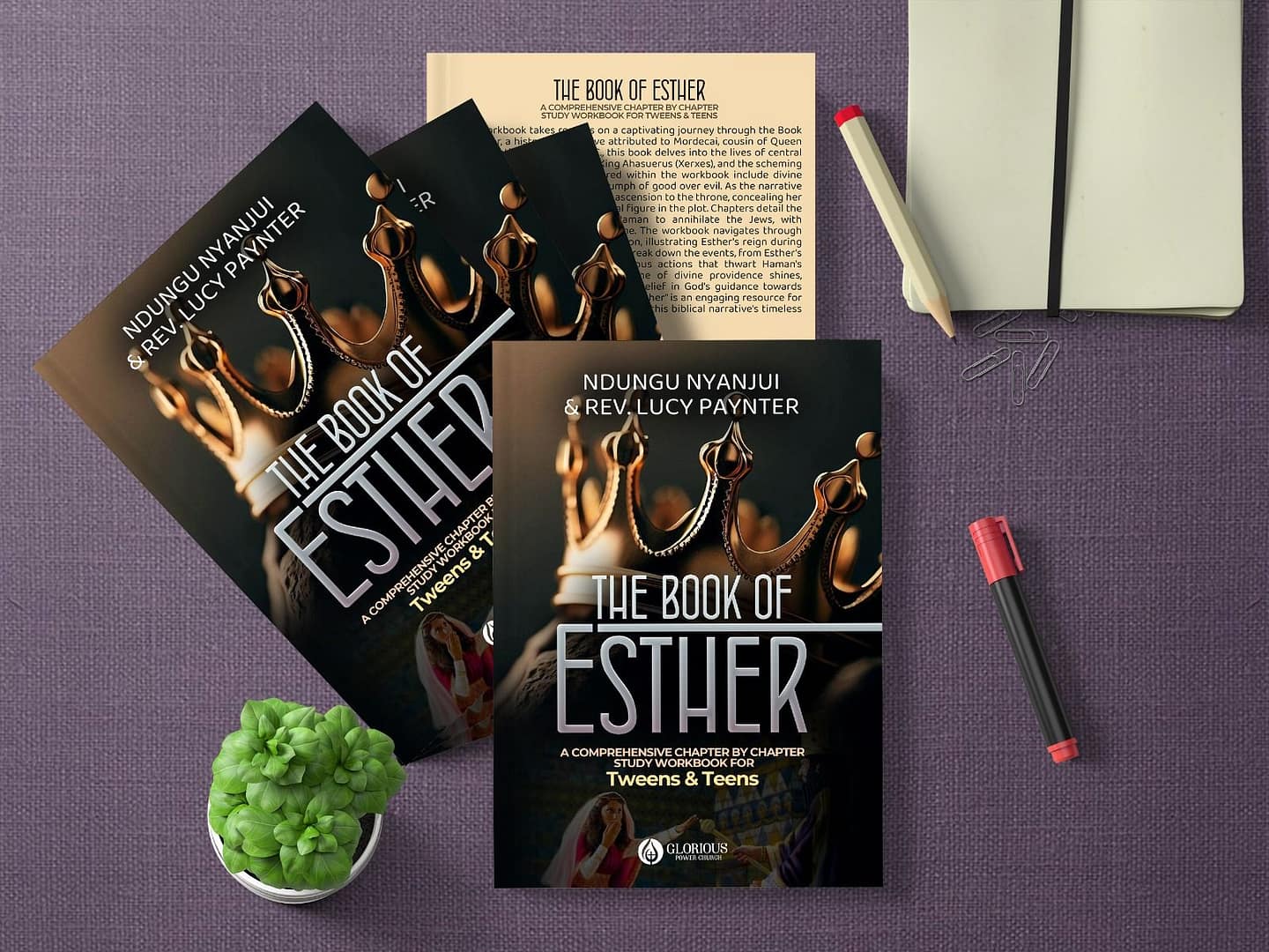 The Book of Esther: A Comprehensive Chapter-by-Chapter Study Workbook for Tweens & Teens